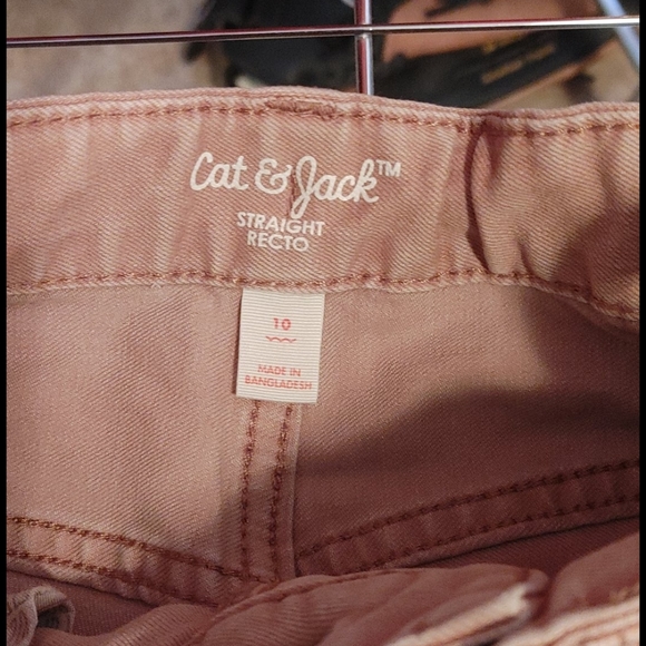 NEW CAT & JACK KHAKIS W/ ALLSTYLE JORDAN TOP - Picture 6 of 9